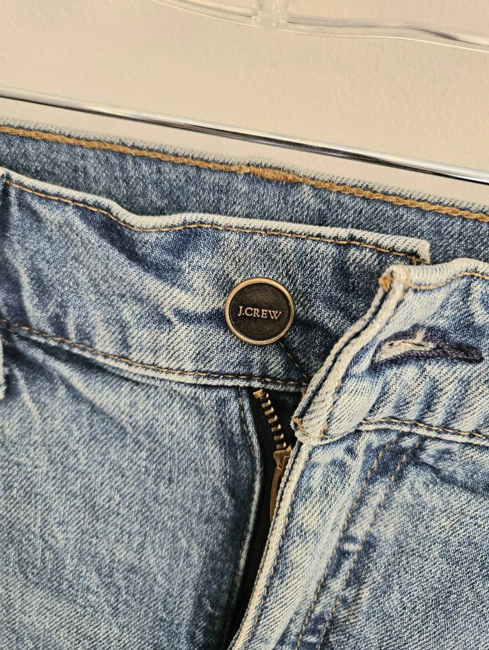J. Crew Jeans High Rise Semi Stretch Cropped Kick Out